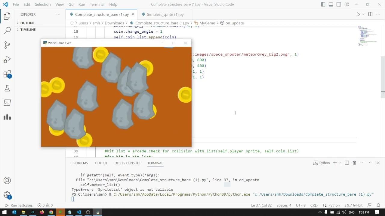 Python Arcade Sprite Collisions Video 2 YouTube python-arcade-sprite-collisions-video-2-youtube