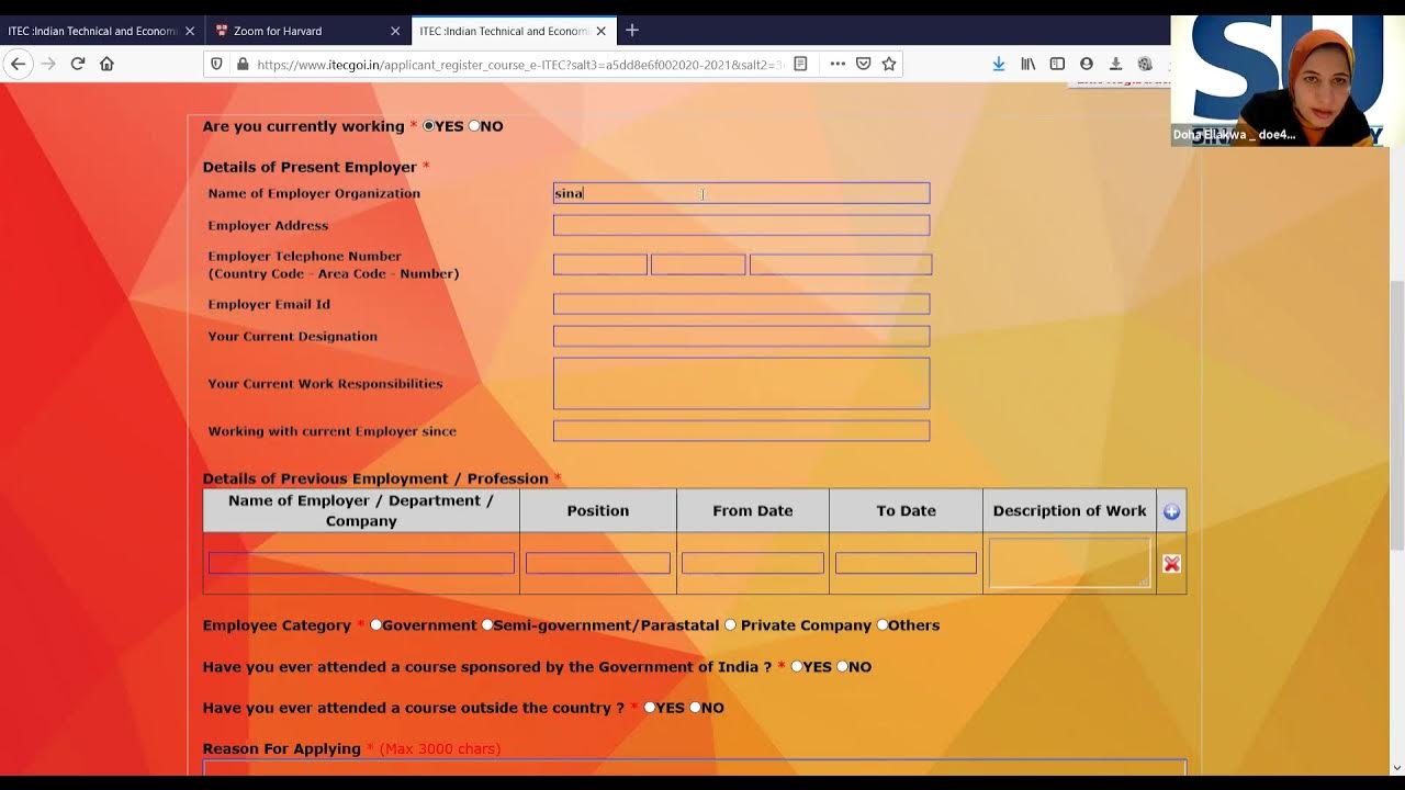 how to apply in ITEC internship YouTube