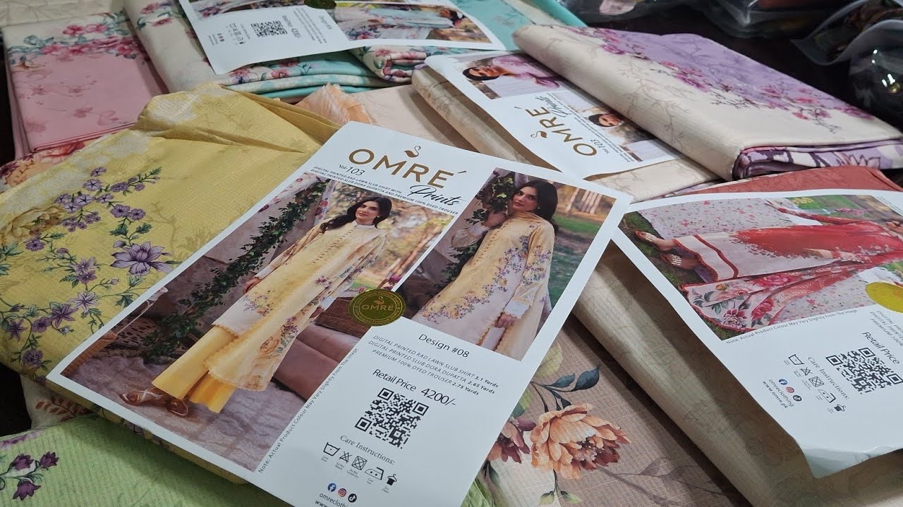 VERSATILITY ❣️OF AESTHETIC❤️TIE OMRE FLORAL PRINTS LUXURY LAWN 3PIECE SUMMER