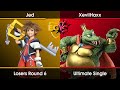 Egvs weekly 70 losers round 6  jed sora vs xevilhaxx king k rool ssbu ultimate tournament