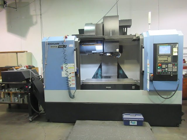 Doosan Mynx 6500/40 CNC Vertical Machining Center w/ Doosan-Fanuc