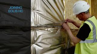 How to install Eolis HC in a timber frame wall