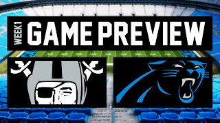 Game Preview: Las Vegas Raiders vs. Carolina Panthers Week 1