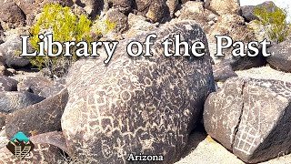 Exploring Painted Rock Petroglyph Site in Arizona Resimi
