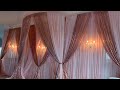 DIY - Curved Wedding Backdrop DIY - Curved Drape Support