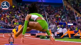 The Most Spectacular Performances of Womens Long Jumps. European Athletics. Triple Jumps №126