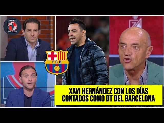 XAVI HERNÁNDEZ va en CUENTA REGRESIVA con el Barcelona por no quedarse CALLADO | Fuera de Juego