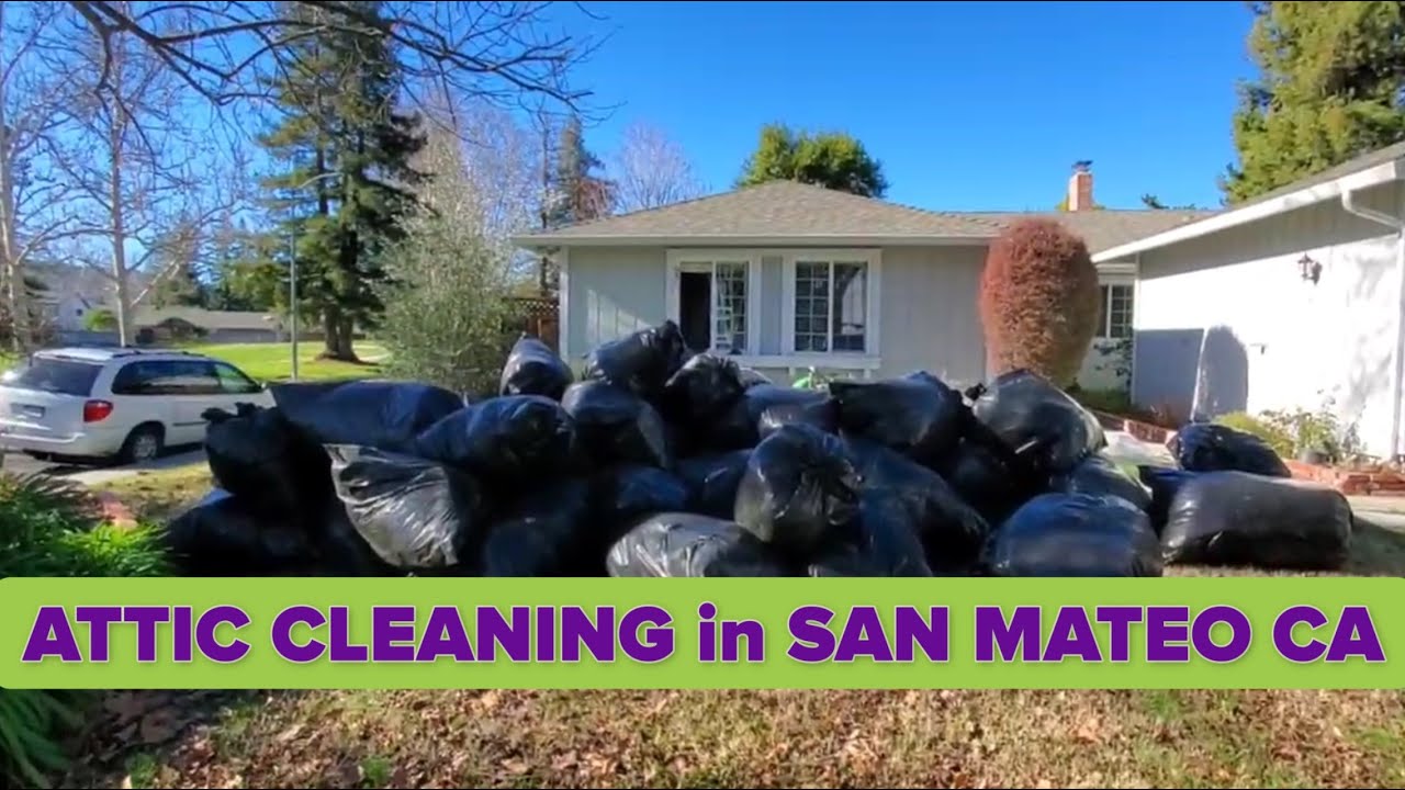 Attic Cleaning in San Mateo CA
