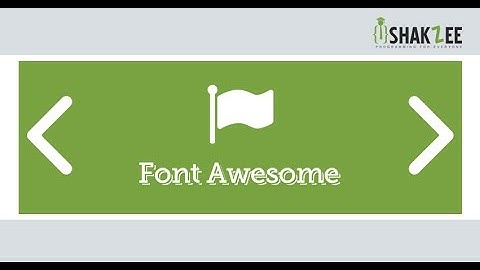 1 introduction to fontawesome