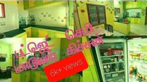kitchen tour // Indian Kitchen //கிச்சன் டூர்//Organization & Tips // Budget Modular kitchen/