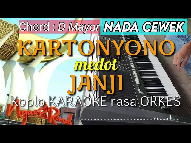 KARTONYONO MEDOT JANJI - Denny Caknan Versi KARAOKE Rasa ORKES Yamaha PSR S970 class=