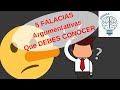 5 FALACIAS ARGUMENTATIVAS QUE DEBES CONOCER