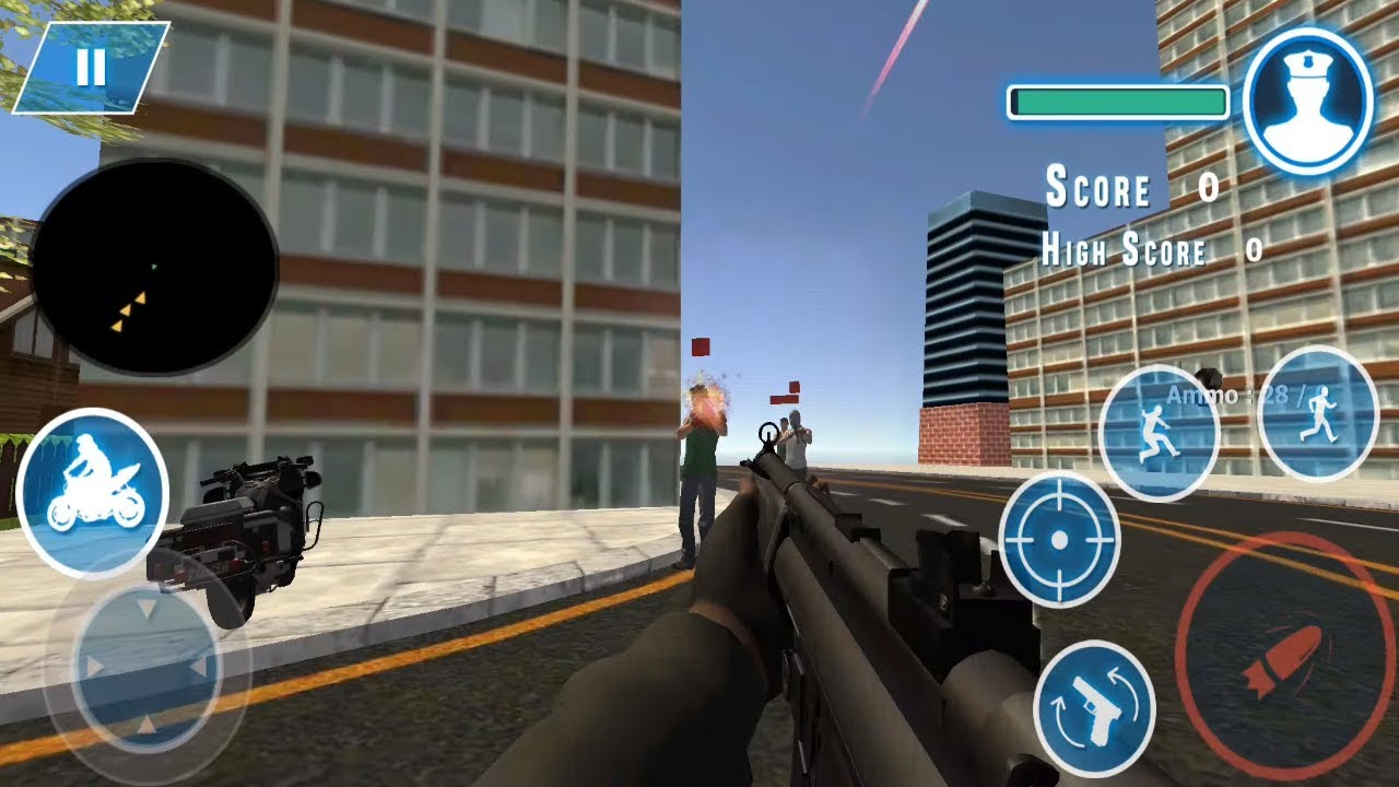 US Police Bike Chase 2019 Android Gameplay #2