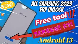 Samsung A71 /A51 ..FRP Bypass Android 13 /All Samsung Android 13 Google Account Security 1 june
