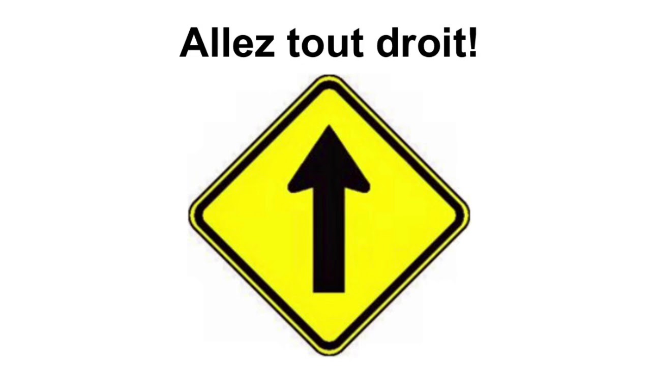 Allez tout droit! YouTube Allez tout droit! YouTube