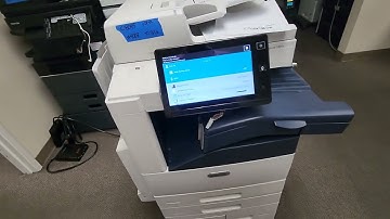 Xerox Altalink Scan to folder on Windows 10