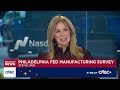 CNBC's Steve Liesman surprises Rick Santelli with a special retirement gift