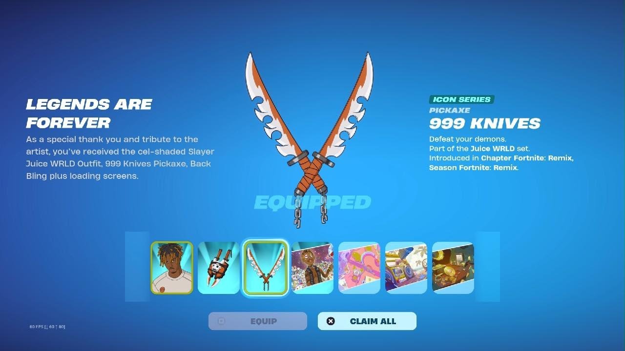 Fortnite how to Get Slayer Juice Wrld skin For Free - YouTube