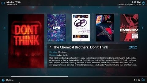 Kodi Music Concert Tutorial