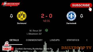 Marco Reus Goal, Borussia Dortmund vs Darmstadt (3-0) All Goals and Extended Highlights