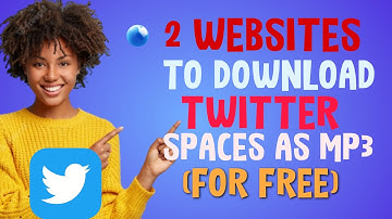 How To Download Twitter Space Audio Without Any Software/Download Recorded Twitter Space As MP3 File