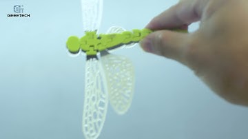 Geeetech multi-color 3D printing of dragonfly