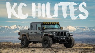 Jeep Gladiator Ecodiesel KC Hilites Pro 6 and Flex Era 4 Install!