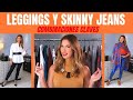 Leggings y Skinny Jeans: Combinaciones Claves