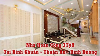 Nhà Hoàn Công Tại Tp.Thuận An Mà Giá 3tỷ8 Với Đầy Đủ Nội Thất| bán nhà bình dương| nhadep1992