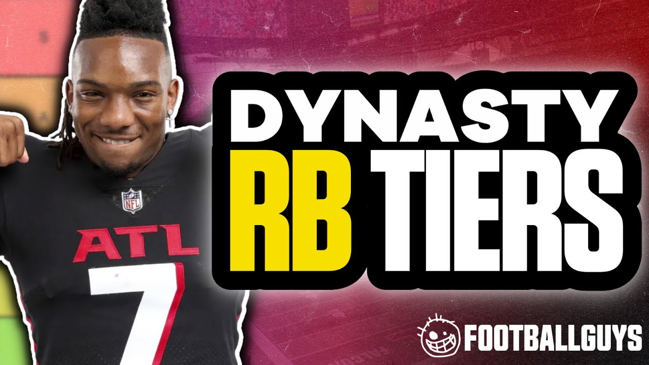 UPDATED 📊 2023 Dynasty RB Rankings & Tiers || Dynasty Football 2023