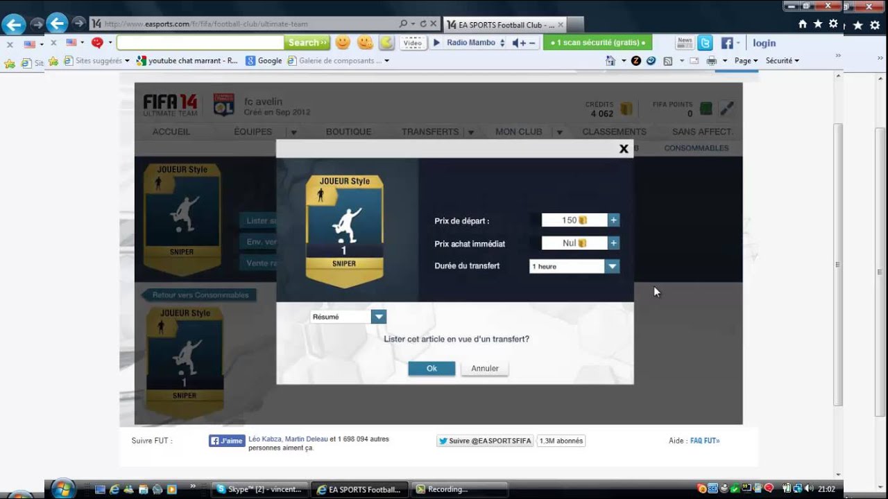 fut 14 tuto gagner des credit facilement ! - YouTube
