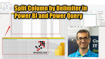 Split Column by Delimiter in Power BI and Power Query