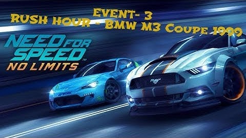 NEED FOR SPEED No Limits Android iOS Walkthrough - Gameplay Event 4 - RUSH HOUR (Mobile)