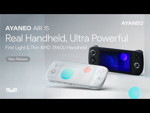 AYANEO AIR 1S Ultra Thin &amp; Light OLED AMD 7840U Handheld