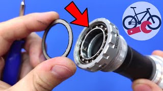 Why is it difficult to ride a bike? Hollowtech Bottom Bracket Maintenance