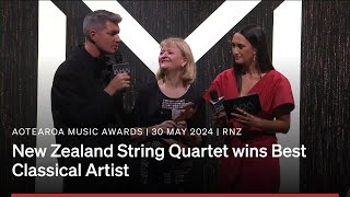 Best Classical Artist winner: New Zealand String Quartet | AMA2024