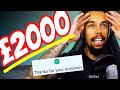 LET&#39;S DONATE £2000 TO CHARITY!