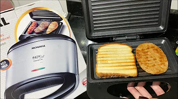 Pode usar grill como sanduicheira?