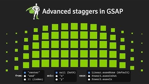 Staggers in GSAP 2