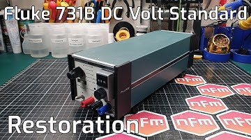 Fluke 731B Voltage Standard Restoration
