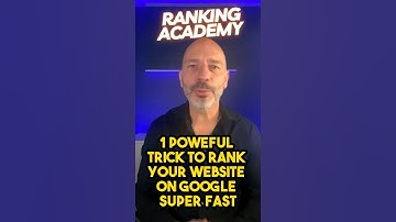 1 Powerful Trick to Rank your Website on Google Super Fast