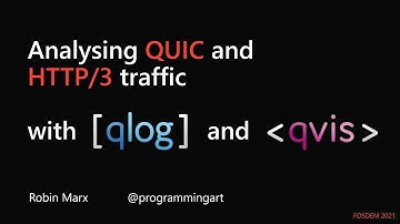 Analyzing QUIC and HTTP/3 traffic with qlog and qvis