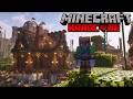 Building Small Starter Houses in Hardcore Minecraft