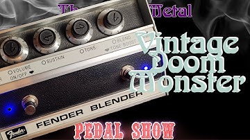 Fender Blender octave fuzz - vintage doom splattery monster