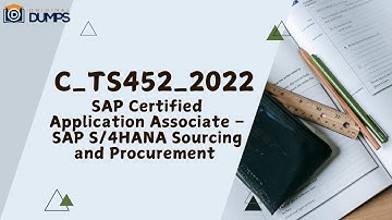 Sample Questions for C_TS452_2022 SAP S/4HANA Sourcing and Procurement