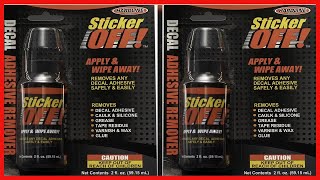 Great product -  Hardline Products 965 Sticker-Off! Decal Removal Fluid, 2 Ounces screenshot 5