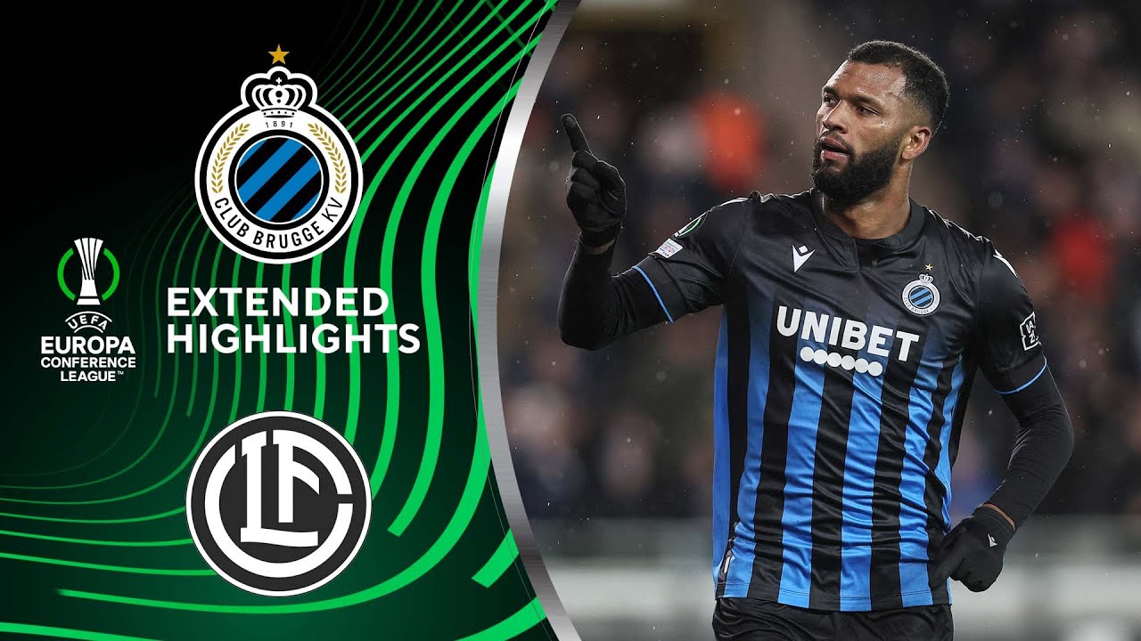 FC LUGANO - CLUB BRUGGE, HIGHLIGHTS