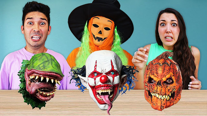 CHI CREA LA MASCHERA DI HALLOWEEN PIÙ SPAVENTOSA VINCE CONTRO LO SPIRITO DI HALLOWEEN!