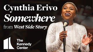 Cynthia Erivo performs 