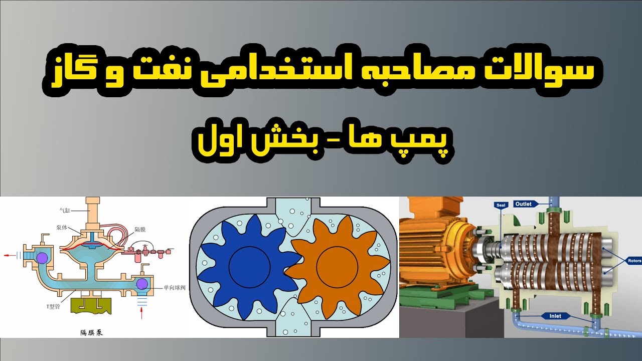مصاحبه پالایشگاه و پتروشیمی - پمپ ها - بخش اول